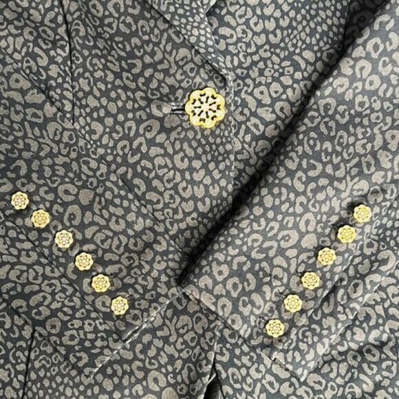 Soft Surroundings Leontine Leopard Print Jacket Size XS Petite - Picture 6 of 14